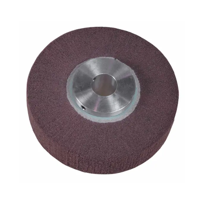 ABRASIVE WHEEL SCOTCH BRITE 8"X2"BORE 1 5/16  SOFT     