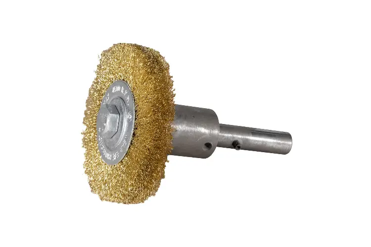 BROSSE EN ACIER 4" SUR BAÏONNETTE