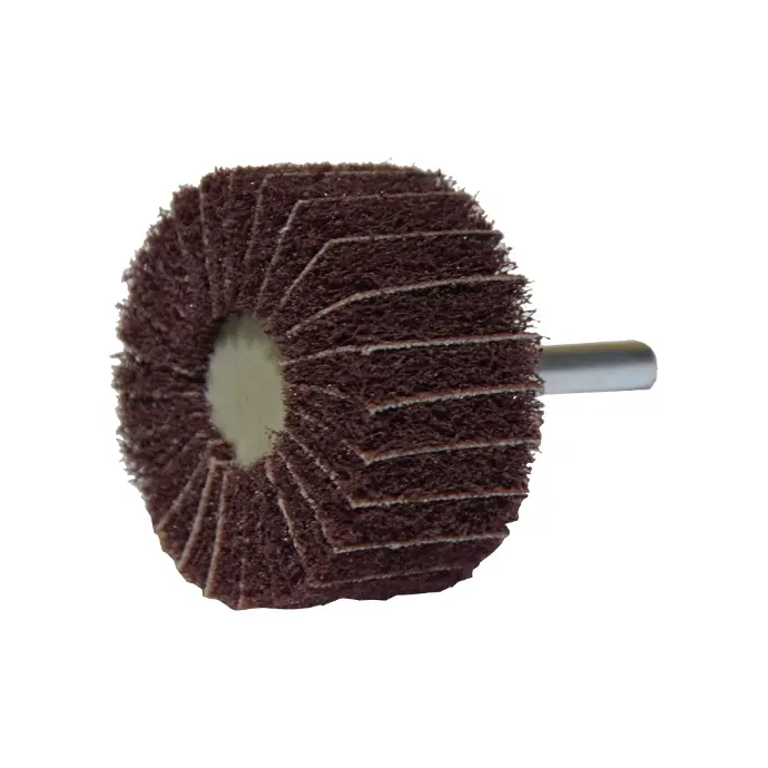 FLAP WHEEL 1'' X 2'' SPINDLE 1/4''  80 GRIT