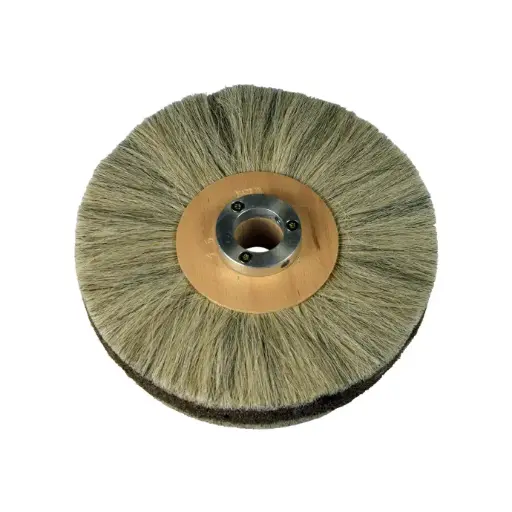 [P10185] HORSE HAIR BRUSH 9" NEUTRAL
