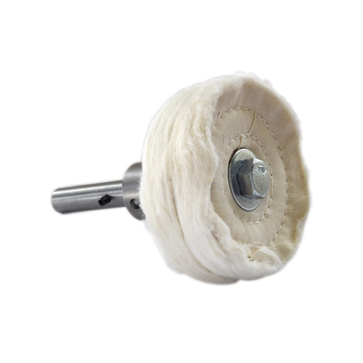 [CW31B] ROUE À POLIR SUR BAÏONNETTE 4''X3/4''
